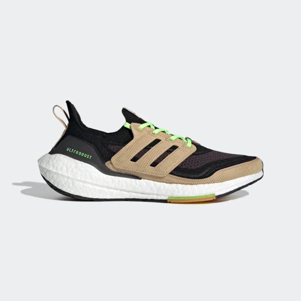 [NEW] Men's adidas Ultraboost‎ 21 Shoes Black GX5254